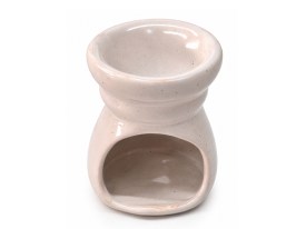 Hornito ceramico redondo esmaltado corazon